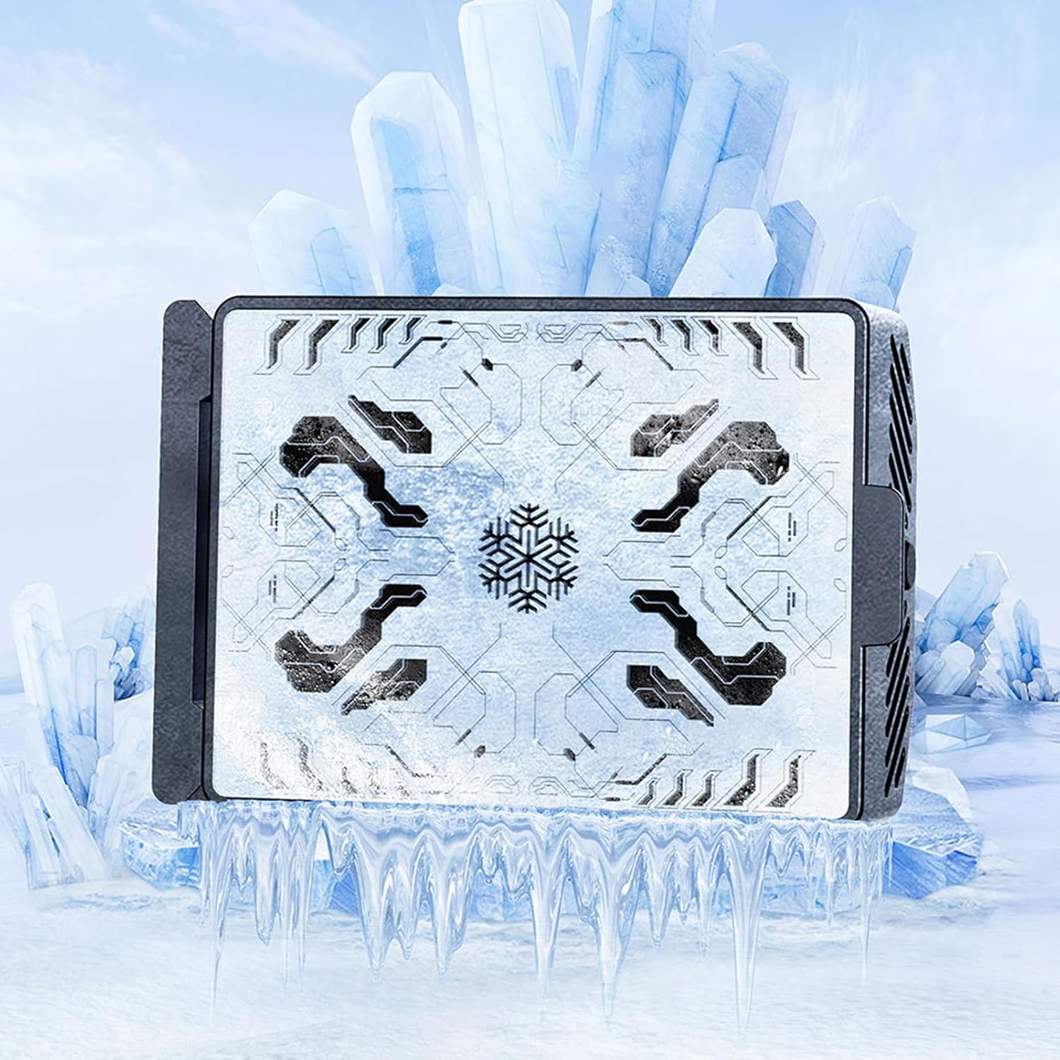 カメラ冷却ファン スプリング 伸縮式 マウント 調節可能 半導体 冷却装置 カメラ用