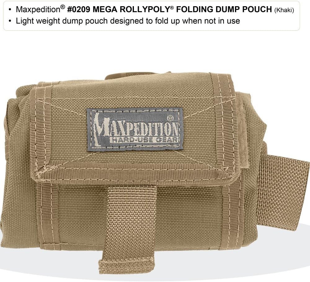 Maxpedition Mega Rollypoly Folding Dump Pouch