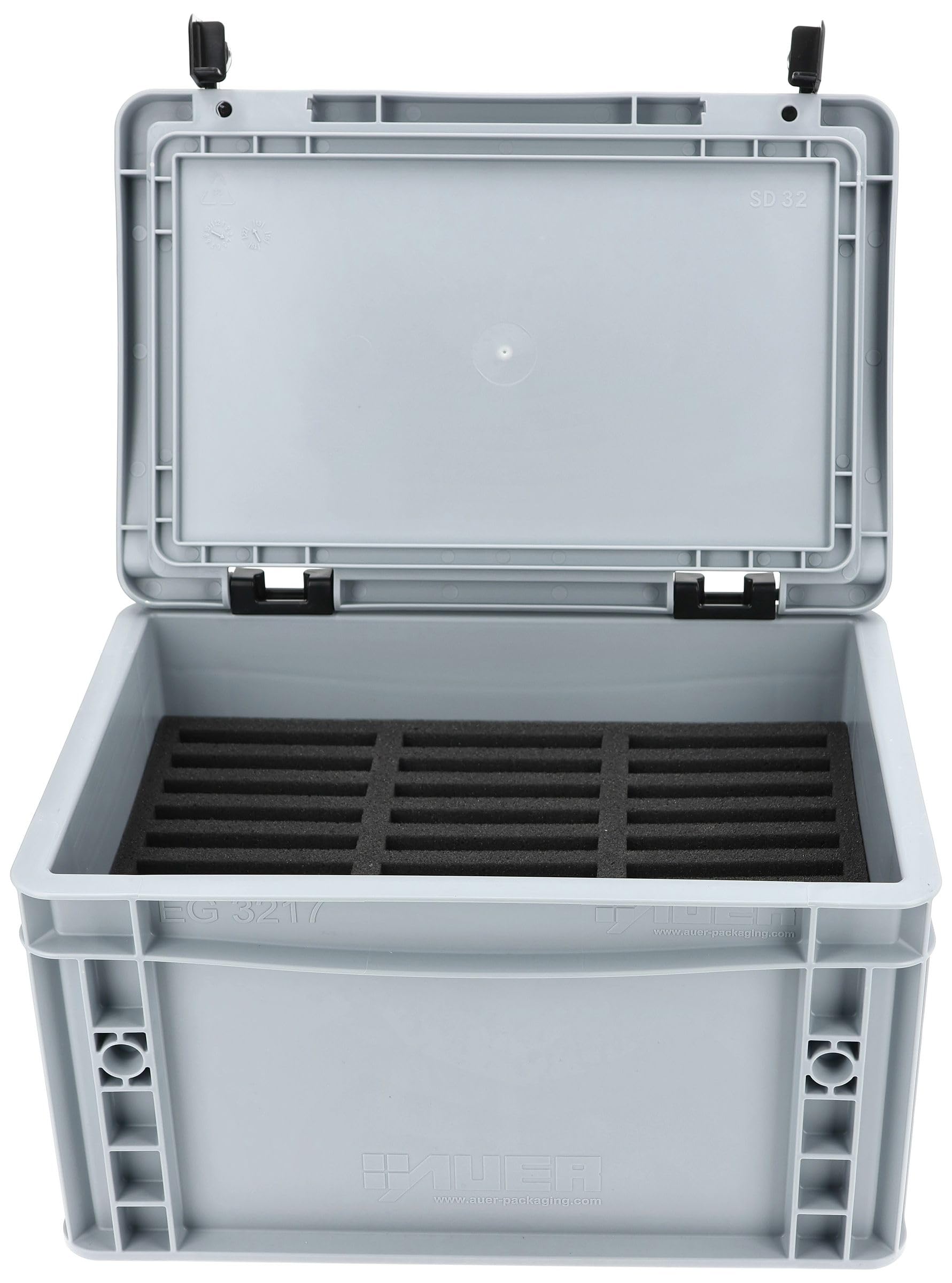 Feldherr A4 Kompakt-Handyoase mit Deckel | Smartphone-Box A4-Grundfläche 19 cm hoch | Handyhotel für 27 Geräte mit Staubschutz | Made in Germany