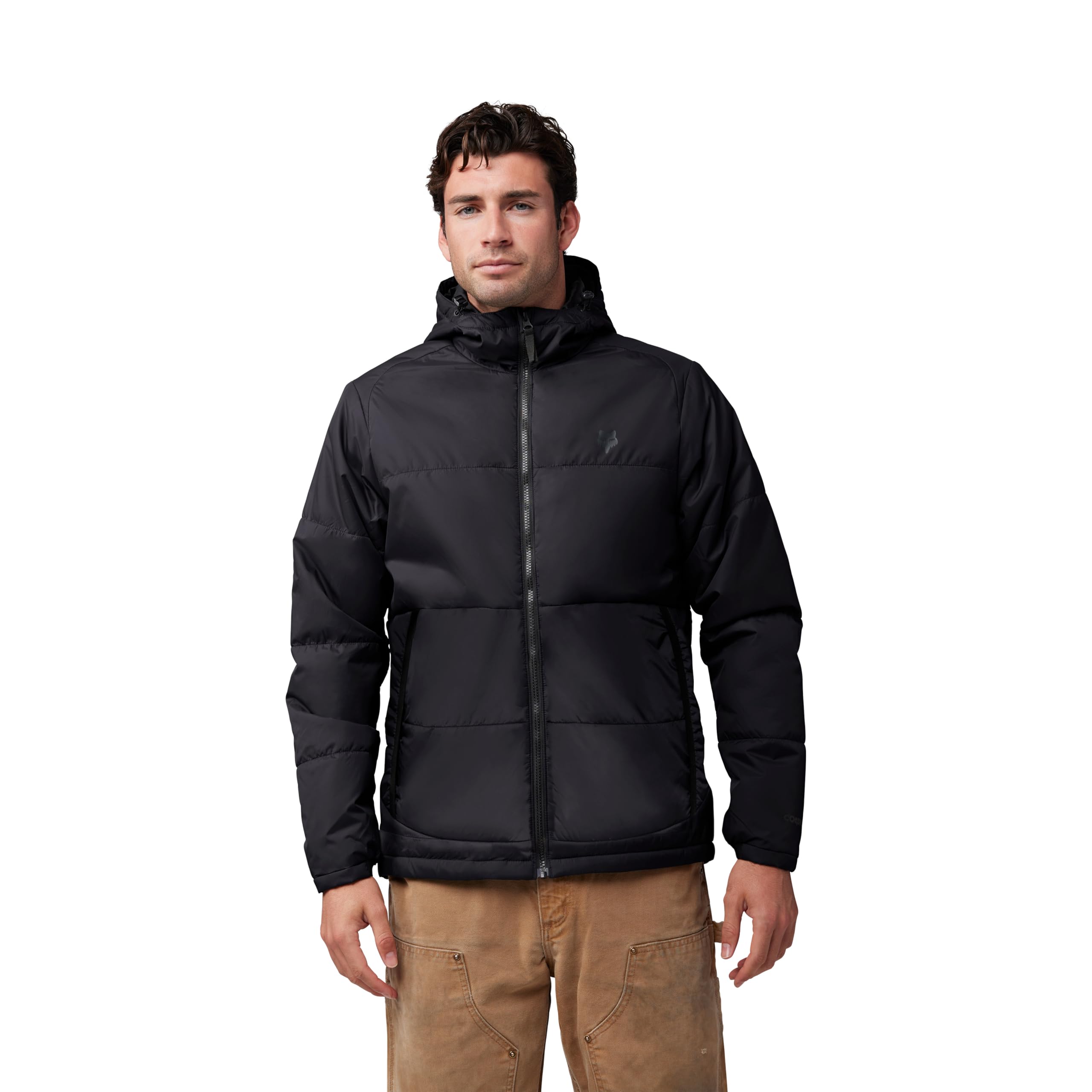 Fox Outdoor Ridgeway Jacket, Lightweight Outerwear for MX & Off-Road, Ventilated, Adjustable Fit, Protection, Black, Size: M