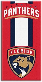 Northwest NHL Florida Panthers Beach Towel, 30" x 60", Zone Read