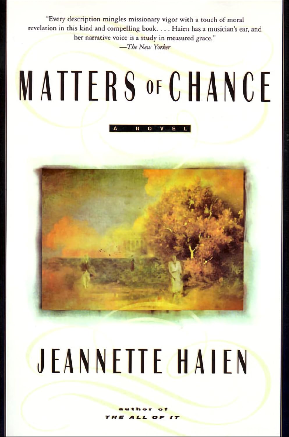 Matters of Chance: A Historical Fiction Novel of Love, Adoption, and Hope During WWII
