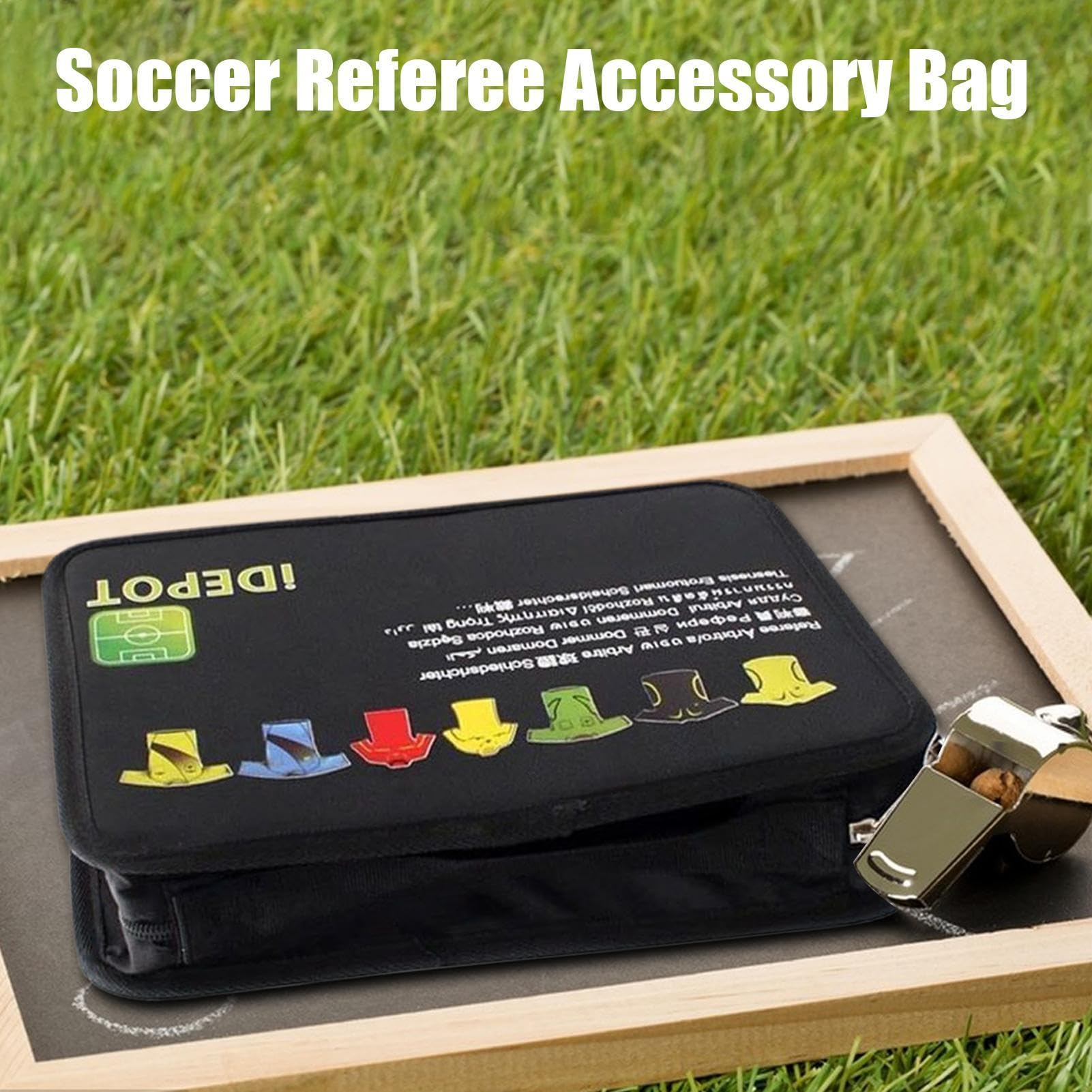 Fußball Schiedsrichter Tasche Schiedsrichter Tasche Schiedsrichter Ausrüstung Fußball Schiedsrichter Tasche Fußball Schiedsrichter Kartentasche Tragetasche Schiedsrichter Karten für Fußball