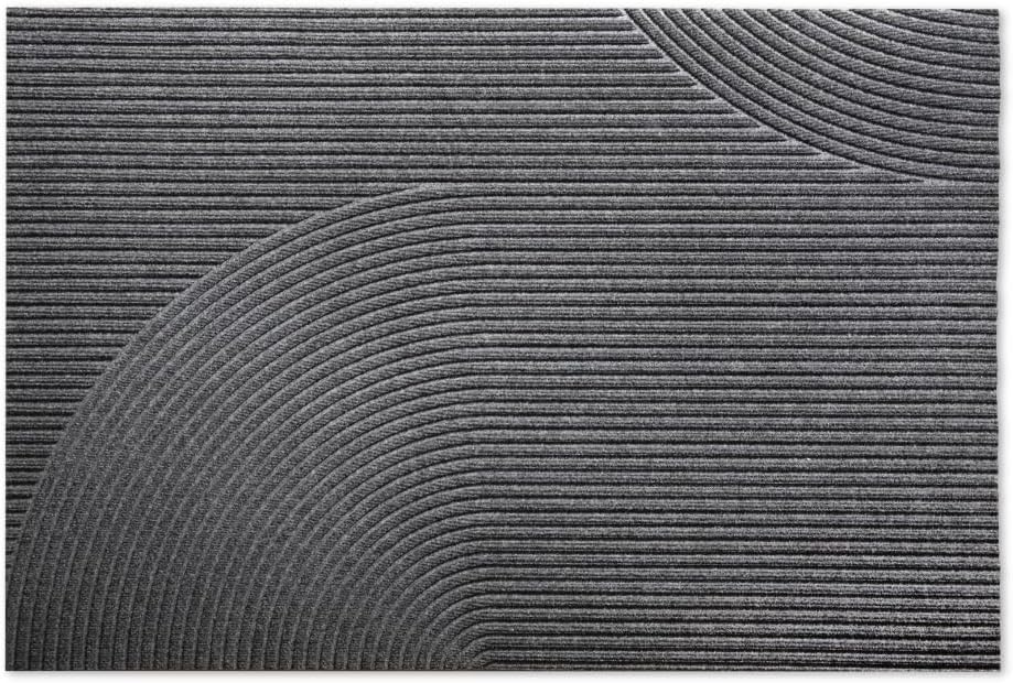 Stein Front Door mat, Indoor Outdoor Rug Waterproof, Scandinavian Home Decor, Fall Doormat, 3x4 entryway Rug - Grey