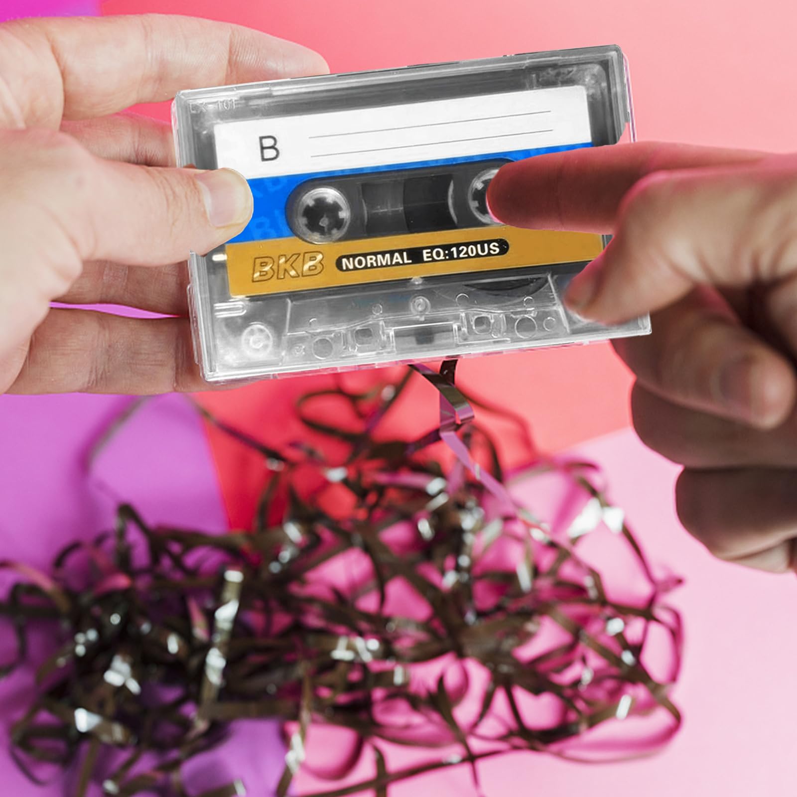 Lot de 10 cassettes audio vides 60 min faible bruit pour enregistrement conférences séminaires