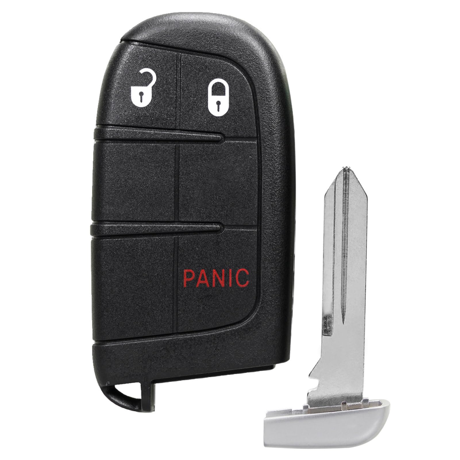 TA-VIGOR Remote Car Key Fob 433MHz Compatible with Dodge Journey Durango Dart 2011 2012 2013 2014 2015 2016 2017 2018 2019, 46 Chip Keyless Entry Key