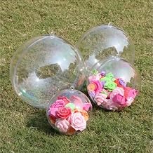 5Pcs Transparent Plastic Ball, Acrylic Ball, Decoration Hollow Ball, Diameter 2cm-40cm Option Dia 30cm