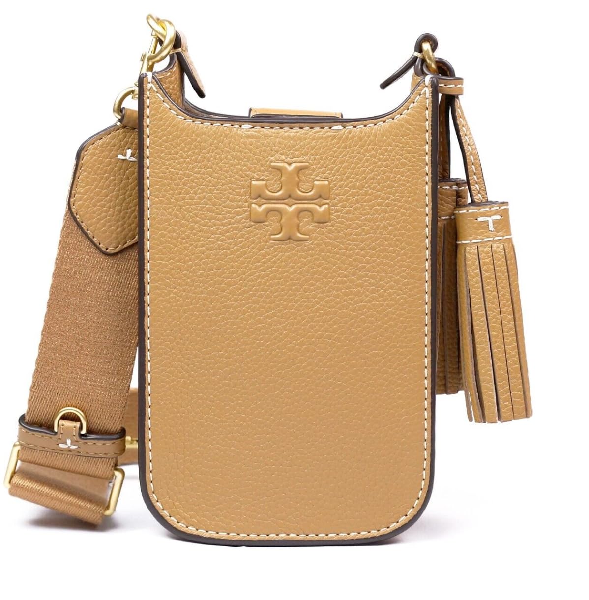 Tory Burch Women s Thea Cellphone Crossbody (Tiramisu)
