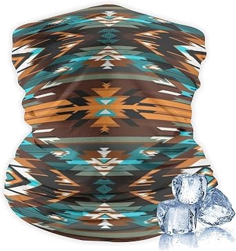 Reusable Neck Gaiter Face Scarf for Men Women Windproof Balaclava Elastic Headwear Bandana