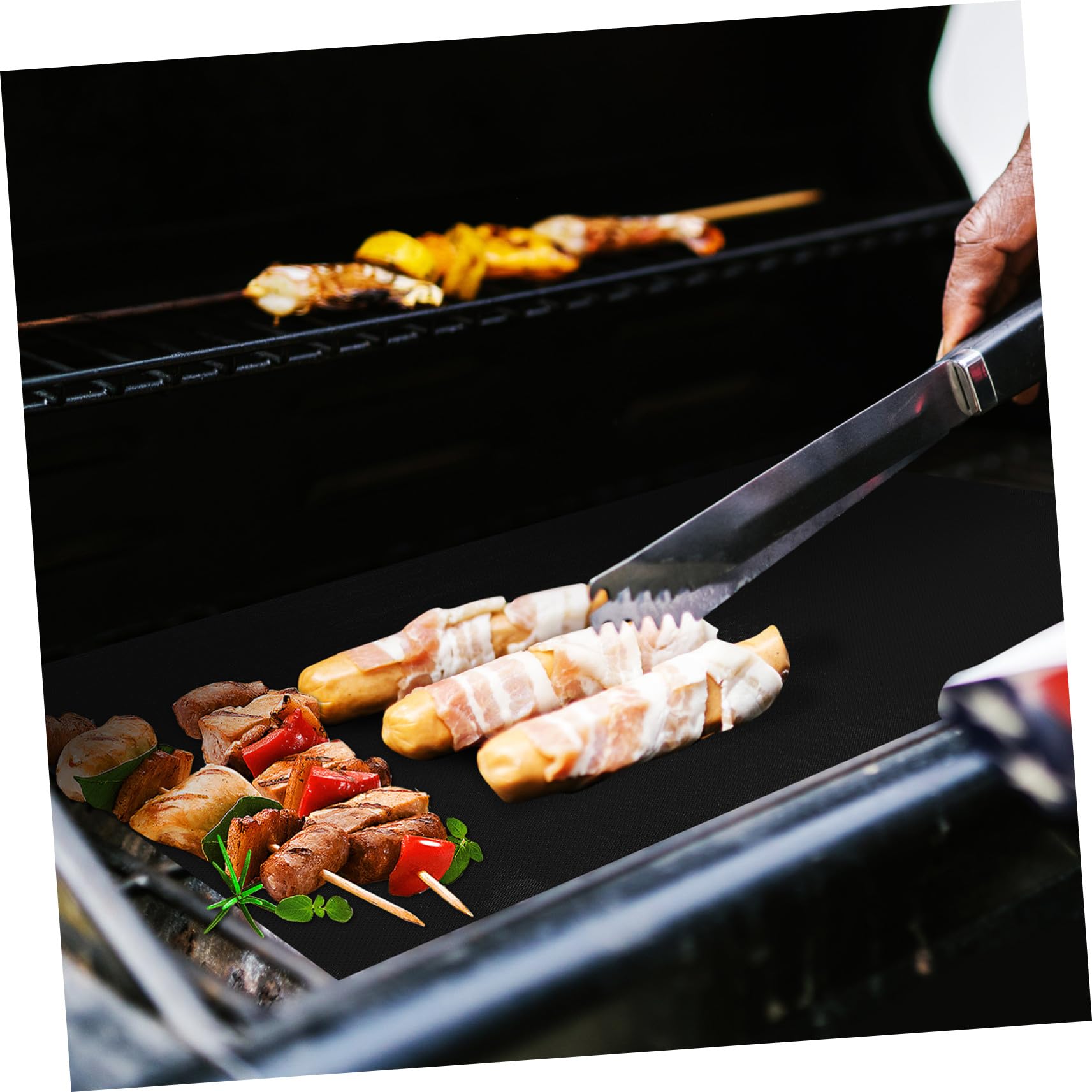 DOITOOL 9stücke Grillmatte Für Backofen Hitzebeständige Backmatte Mit Antihaftbeschichtung Ofenmatte Als Kochmatte Oder Brätereinlage Wiederverwendbare Ofenmatten Für Einfache Reinigung