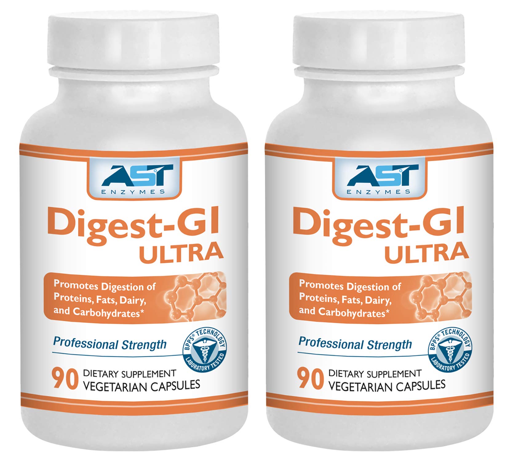 Buy AST Enzymes Digestive Enzyme Supplement DigestGI Ultra 180