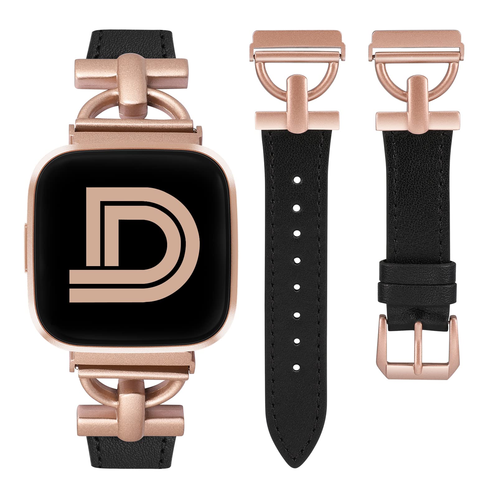 Wearlizerleather Band Compatible With Fitbit Versa Bands For