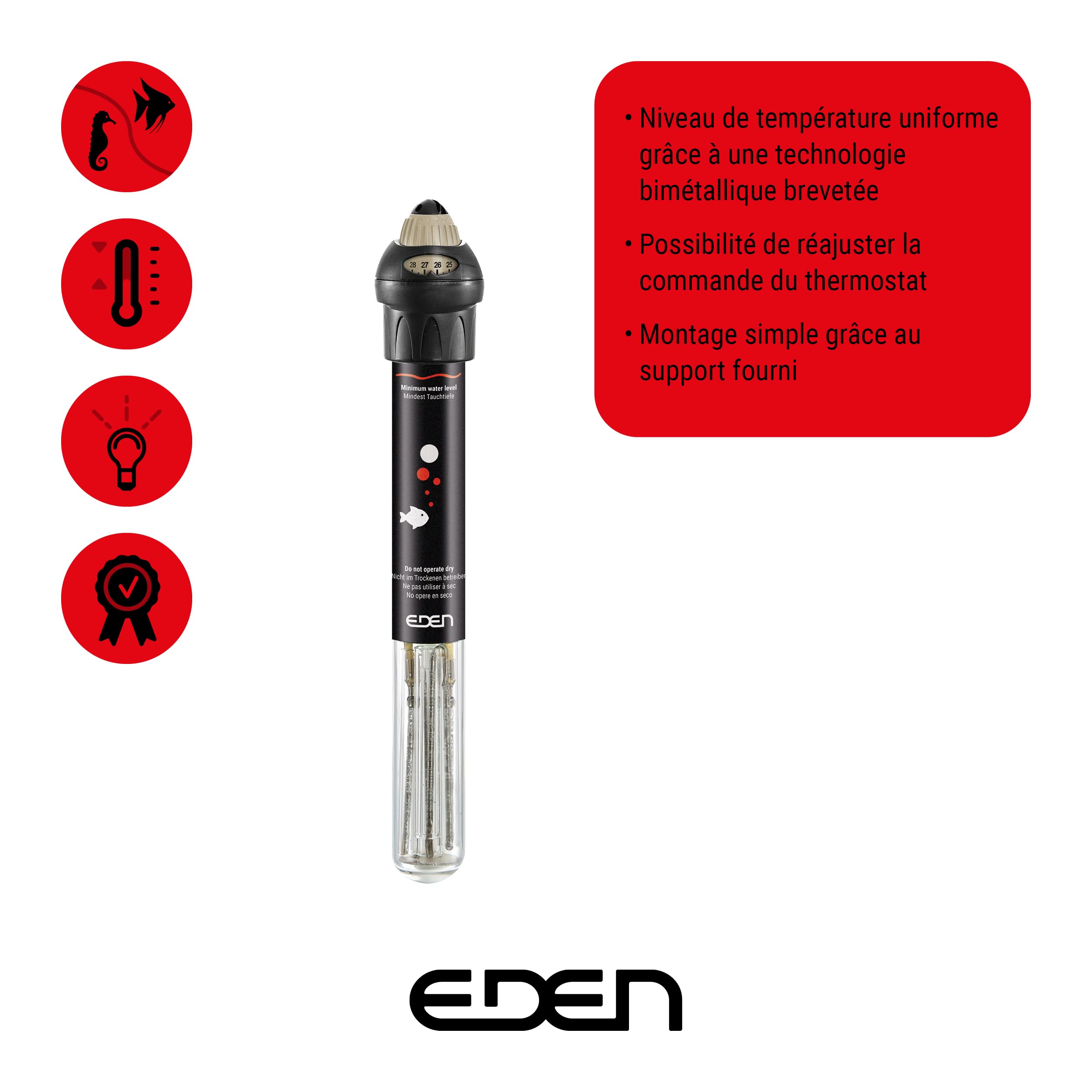 EDEN RCA 25 Chauffage