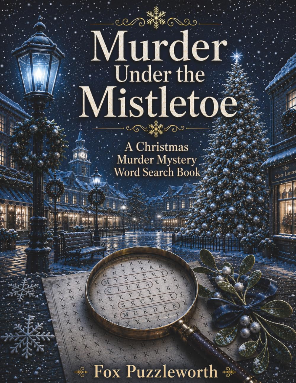 Murder Under the Mistletoe: A Christmas Murder-Mystery Word Search Book (Festive Felonies Word Search Series)