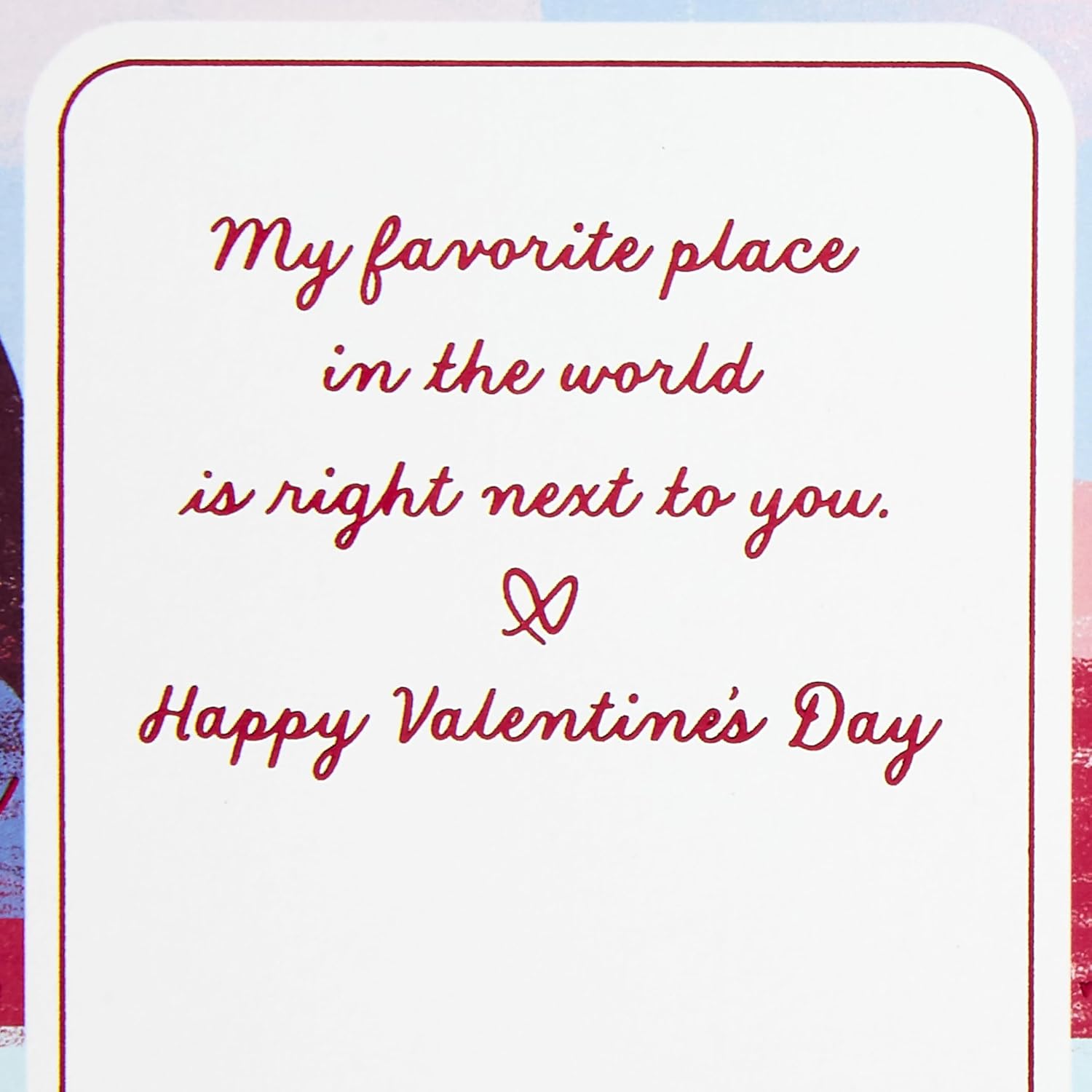 Hallmark Valentines Day Pop Up Card (Mountain Lake) Paper Wonder 3D Card for Husband, Wife, Boyfriend, Girlfriend - Image 4