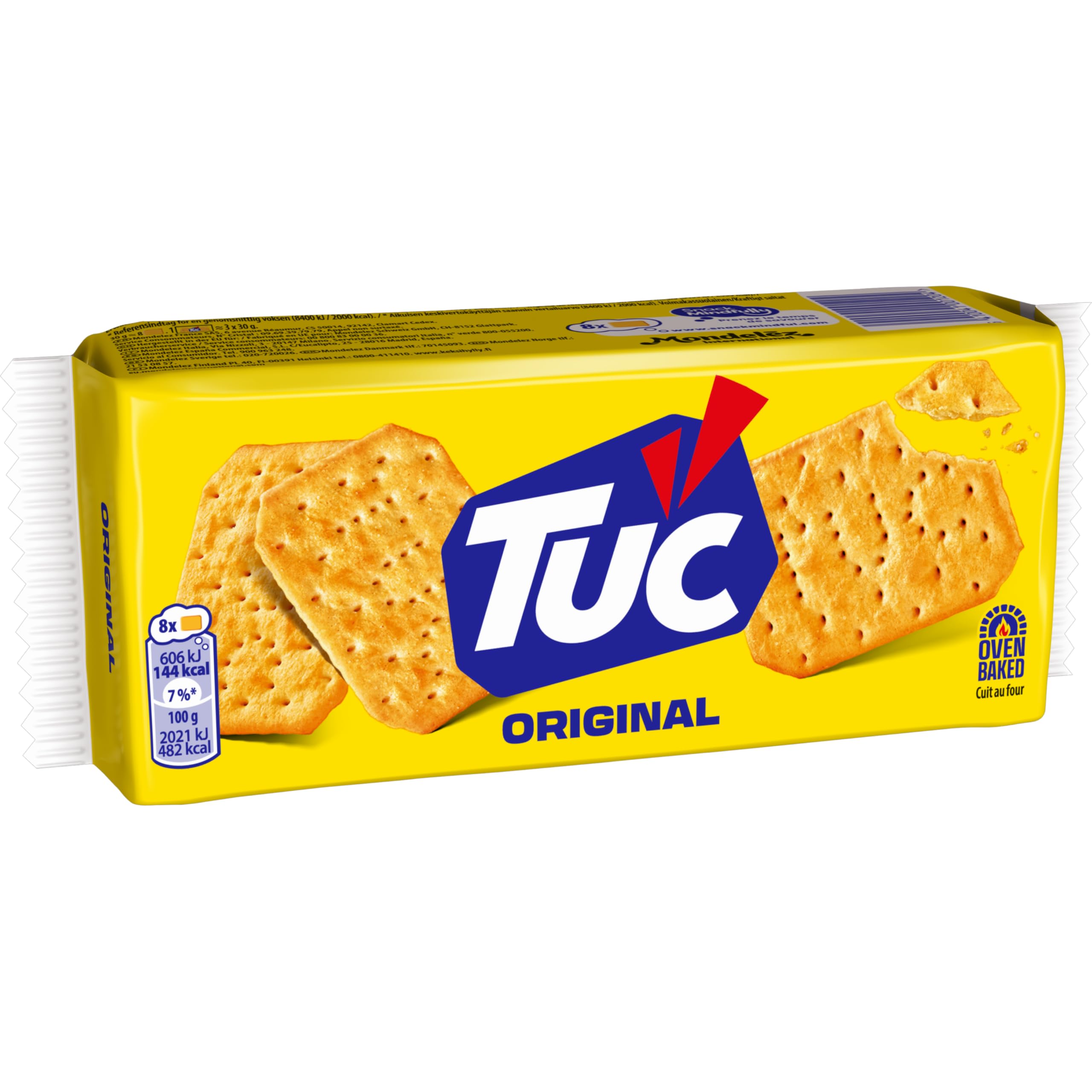Tuc Cracker Original Galletas Saladas Crujientes, 100g
