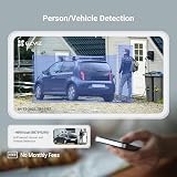 EZVIZ 4MP+4MP Dual Lens Solar Security Camera Outdoor Wireless with 8W Solar Panel, 10400mAh Large Capacity Battery, Low Energy AOV Tech, Colour Night Vision, Human Vehicle Detection, HB90 Kit - 5