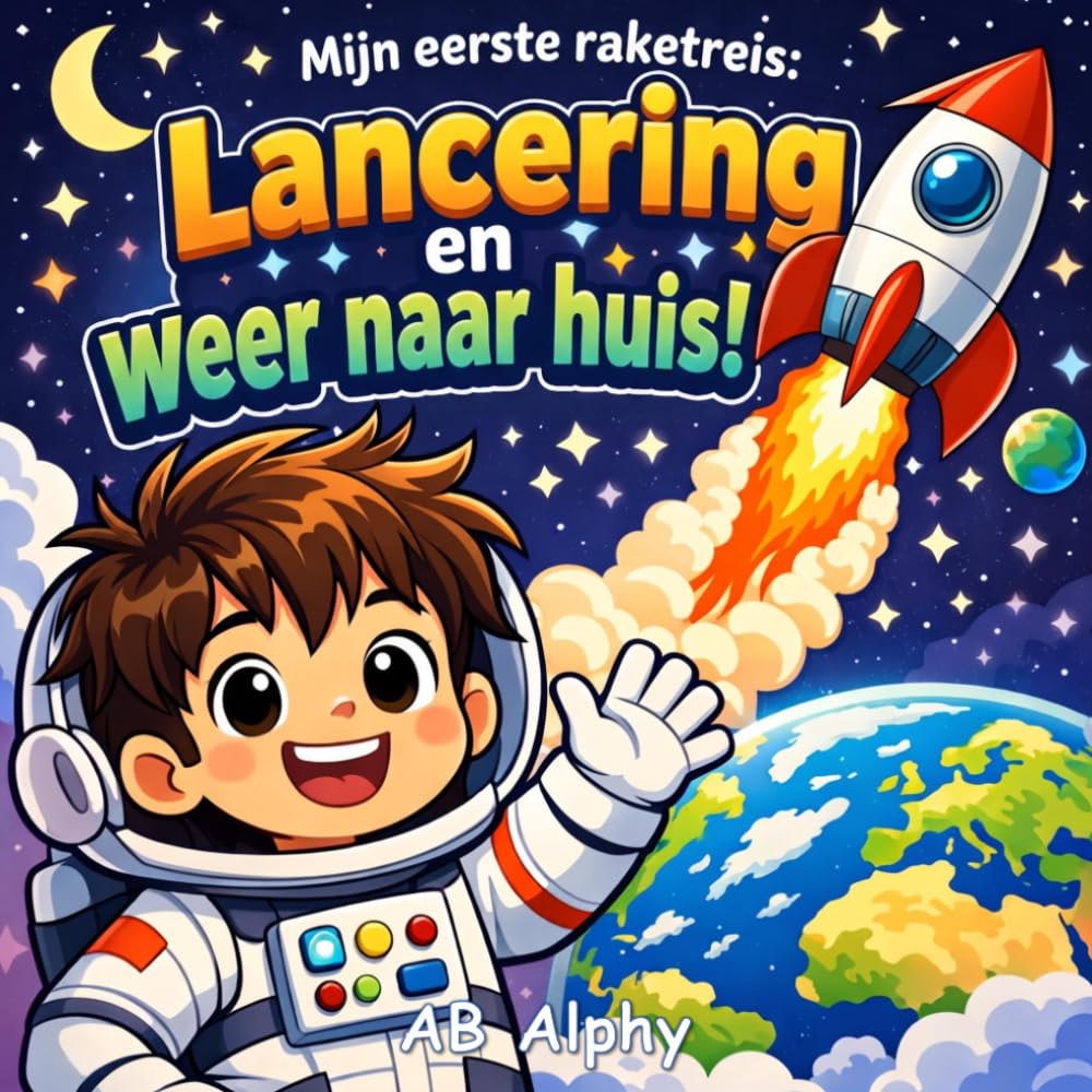 Mijn eerste raketreis: Lancering en weer naar huis!: Een leuk ruimteavontuur voor kleine astronauten: 1