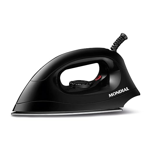 Ferro de Passar a Seco, Mondial, Preto, 1000W, 220V - FSN-55-B