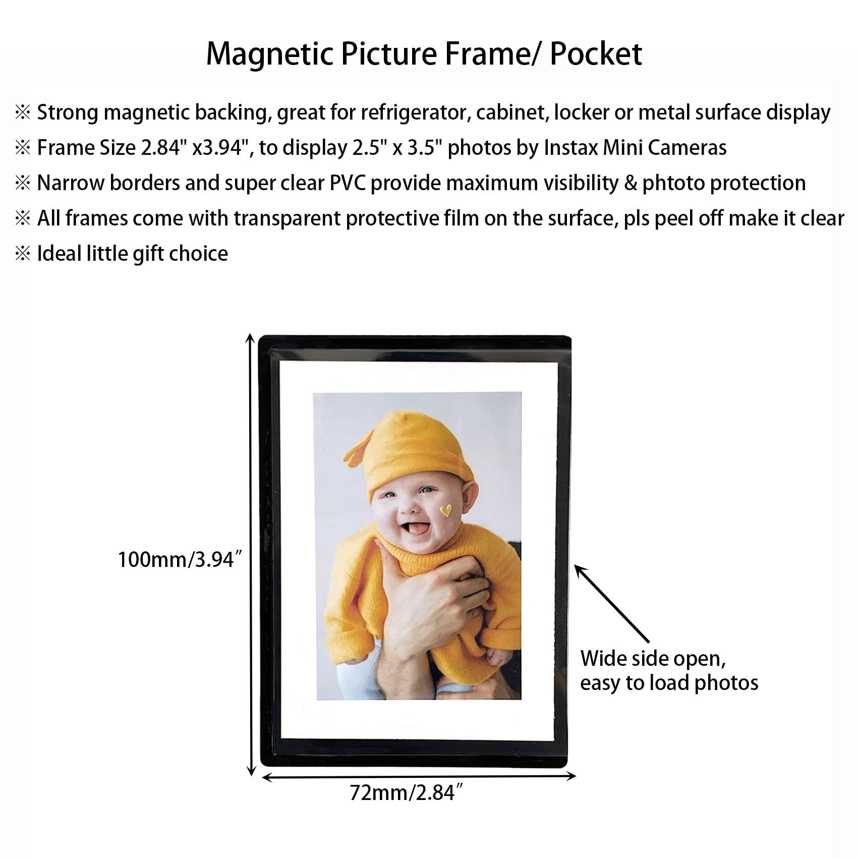 Amazon.com - Magnetic Polaroid Picture Frame 2.5 * 3.5