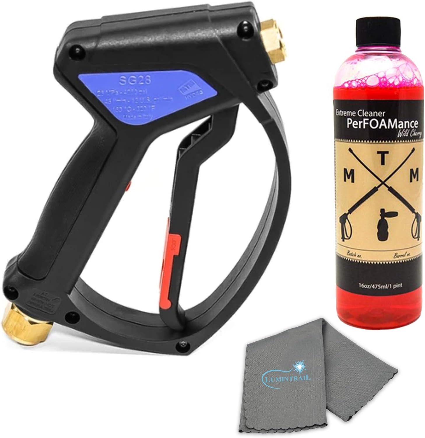 MTM HYDRO SG28 Spray Gun Pressure Washer Bundle with MTM