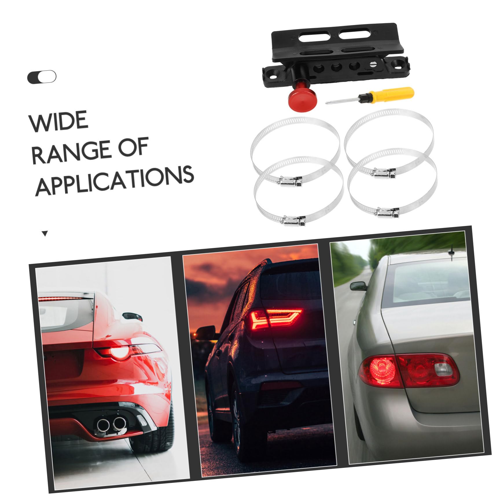 Regolabile Per Estintore Auto Staffa Facile Installazione Per Veicoli Compatibile e Atv Utv
