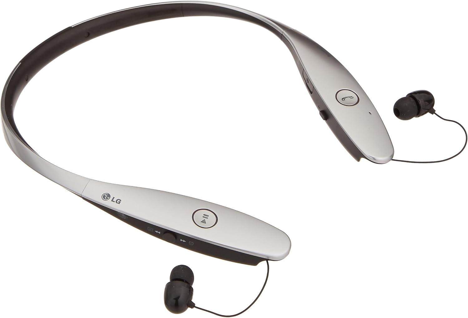 LG Electronics Tone Infinim HBS-900 Harman Kardon Bluetooth Wireless Stereo Headset - Silver in Retail Packaging