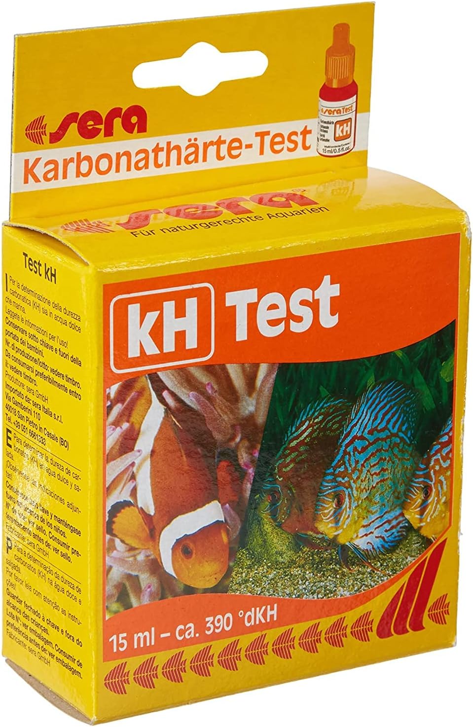 sera kH-Test 15 ml, 0.5 fl.oz. Aquarium Test Kits