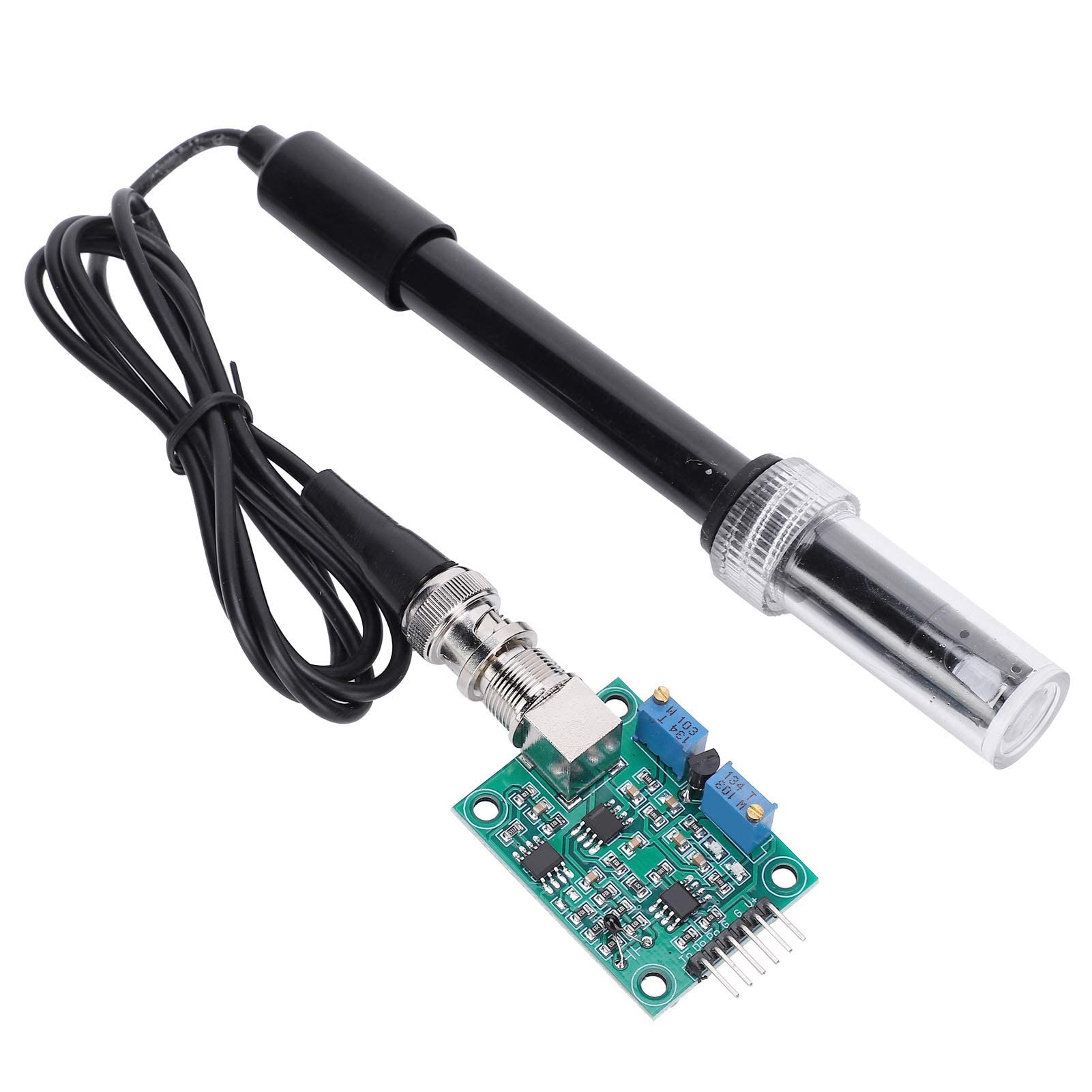 Sonda Sensore pH per Monitoraggio e Controllo Industriale, Modulo di Rilevamento pH014 con Elettrodo per Acquisizione Dati in Tempo Reale