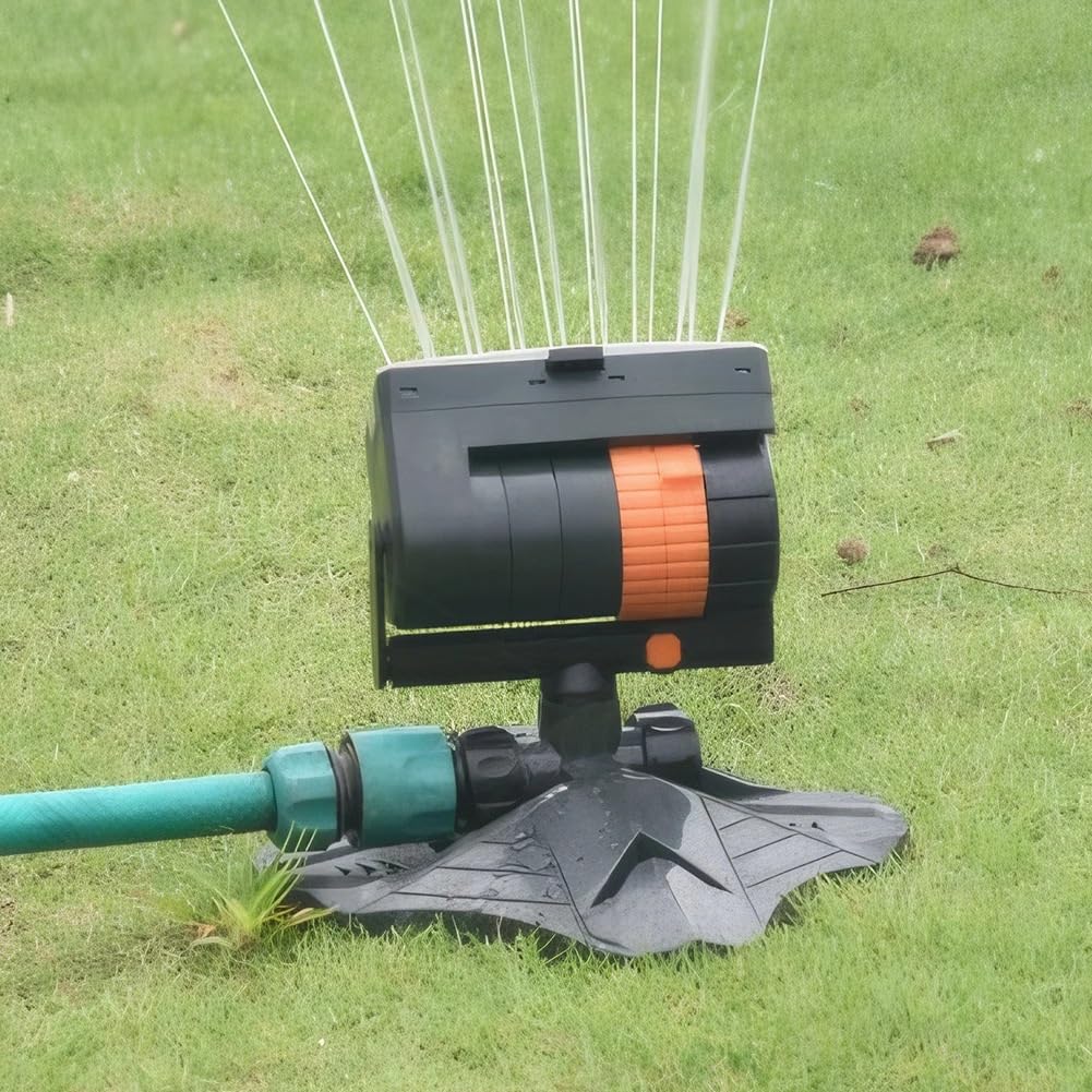 Irrigatore Da Giardino Con Rotazione Automatica Di 180° Regolabile for Grandi Aree per il giardino