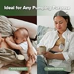 haakaa Manual Breast Pump Breastfeeding Pump with Food Grade Silicone Cap (Grey) 4oz/100ml