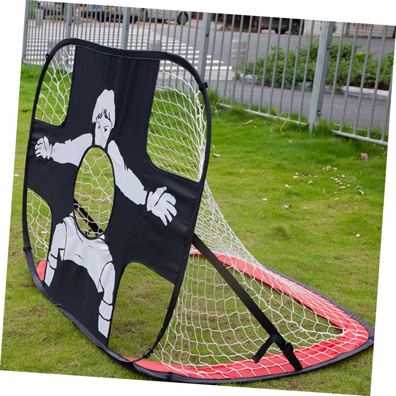 Boys and Girls Soccer Gate Portable Goal Post Set Oxford Fabric for Toddlers and Outdoor Fun