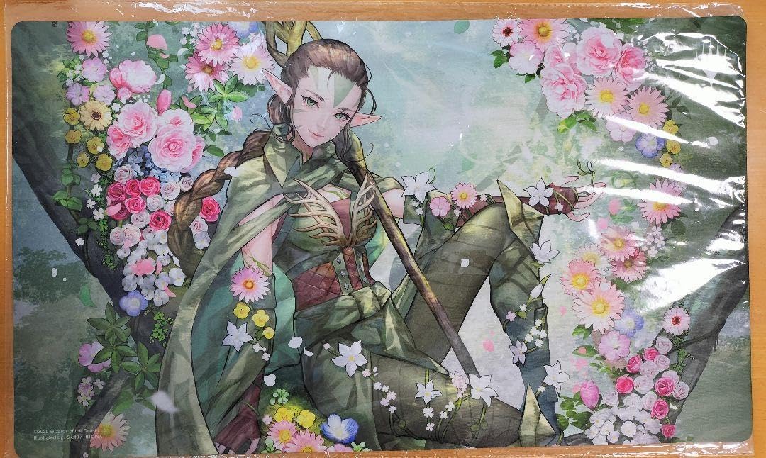 MTG 復活した精霊信者、ニッサ　4枚　プレイマット1枚 ミントモール / MINT GAMES MTG(東日本橋) / 【MAT】【JPN