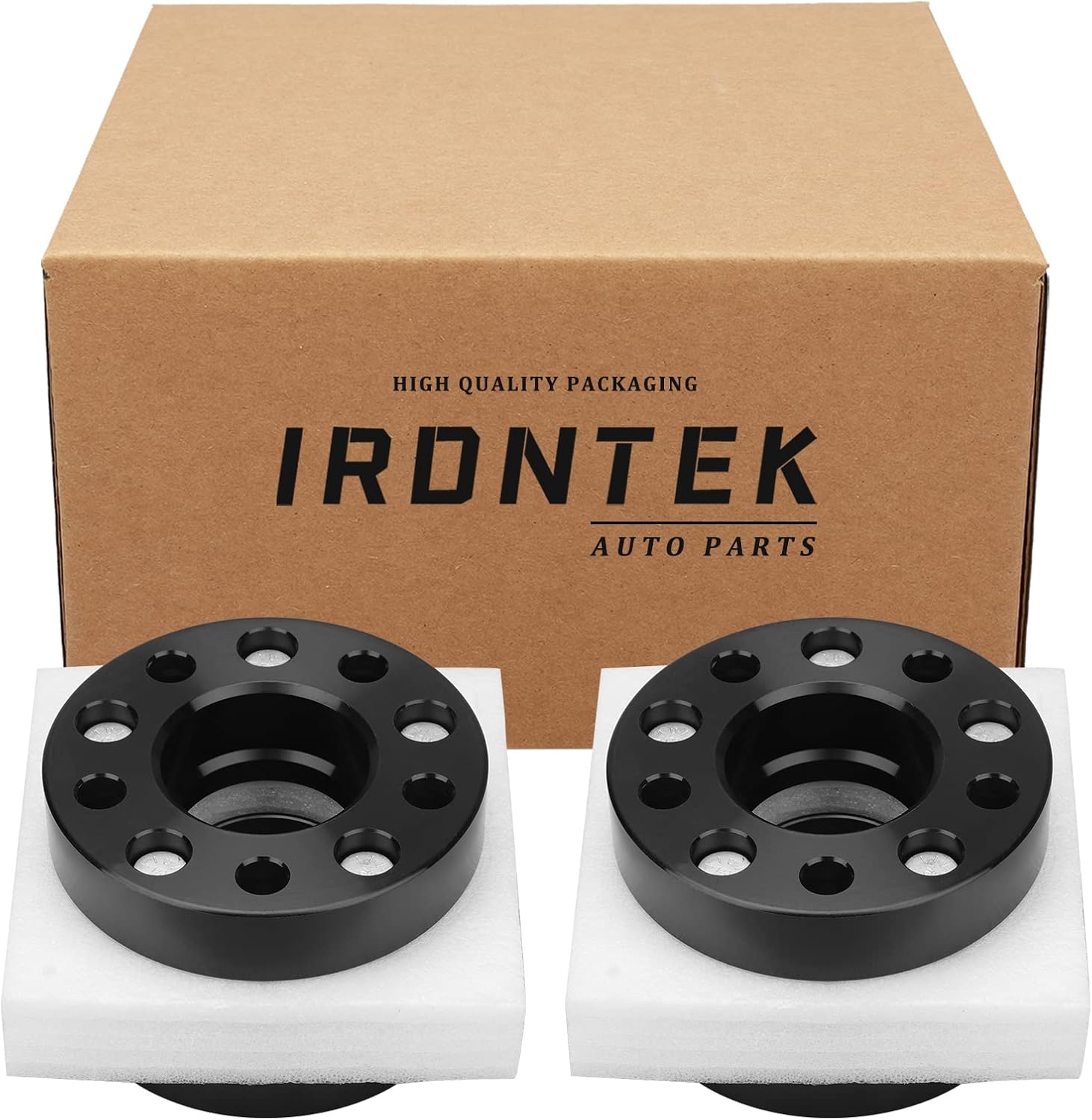IRONTEK 1.25" 5x114.3mm Wheel spacers 5x4.5 to 5x4.5 Hubcentric Spacers Adapter [Thread Pitch M14x1.5, Hub Bore 70.5mm] fit for Ford 2015-2021 Mustang GT500 GT350 Manch 1 4PCS
