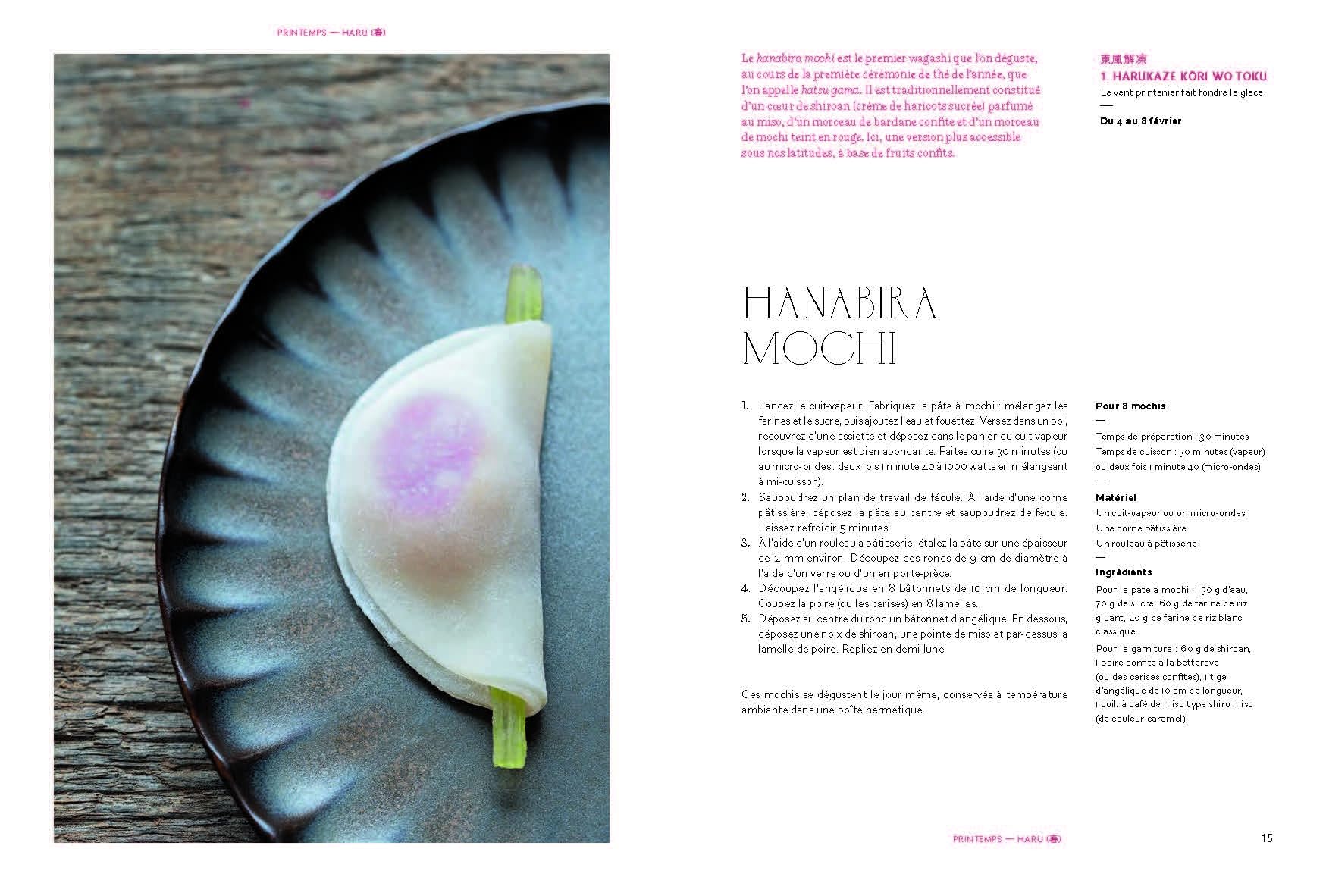 Douceurs japonaises: 72 mochis, daifuku, dango et taiyaki pour célébrer les saisons