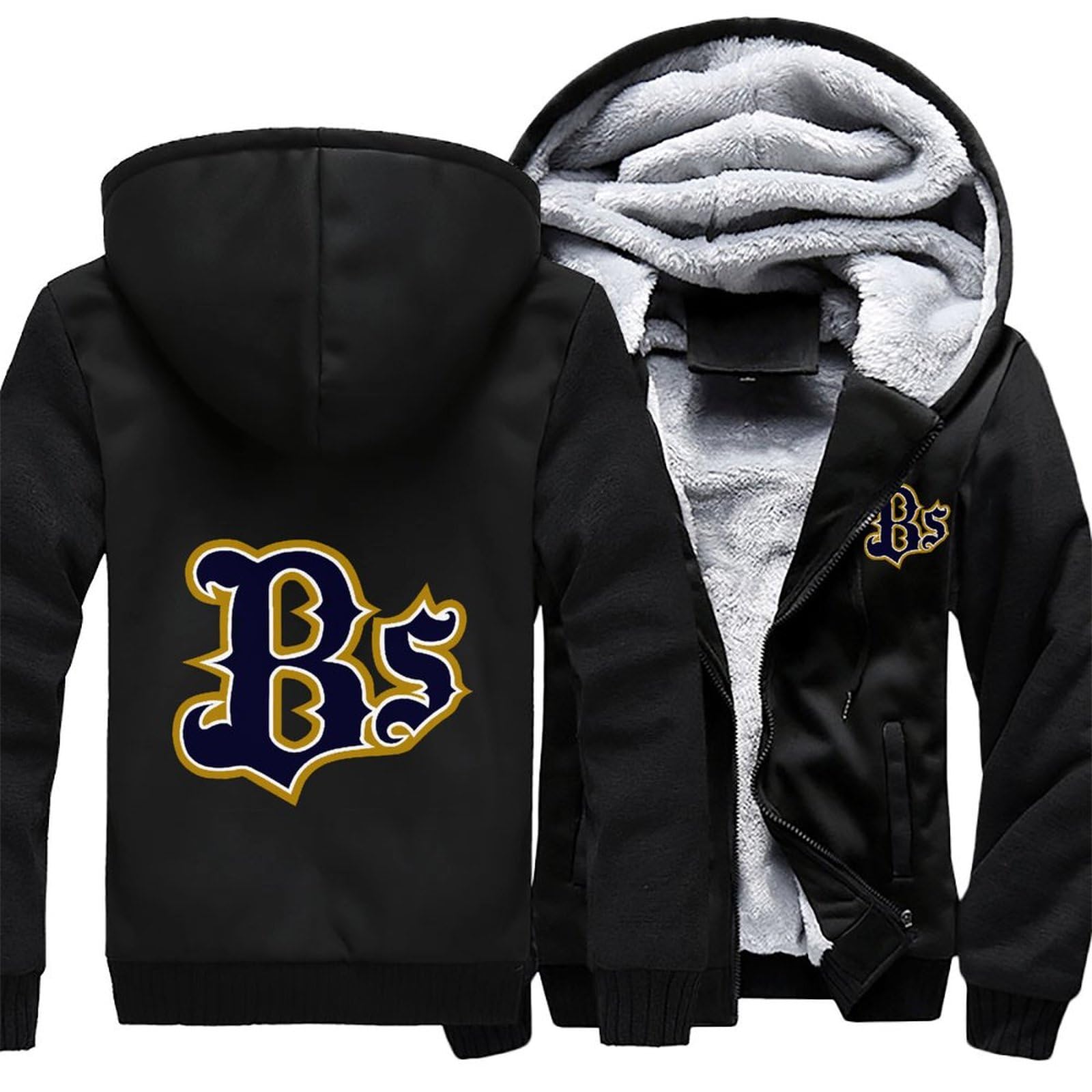 オリックスバッファローズ 2023 中綿 ジャケット パーカー ブラック XL 5.jpg