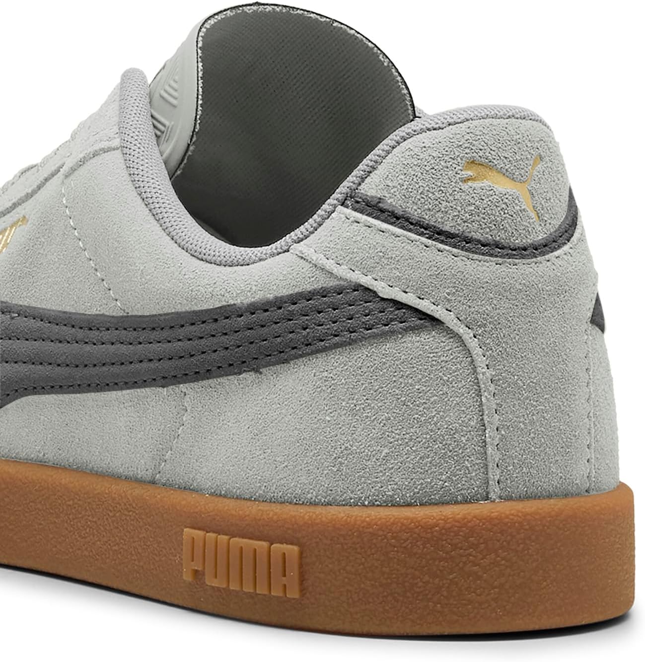 PUMA Mens Club Ii Era Suede Lace Up Sneakers Shoes Casual - Grey - Image 3