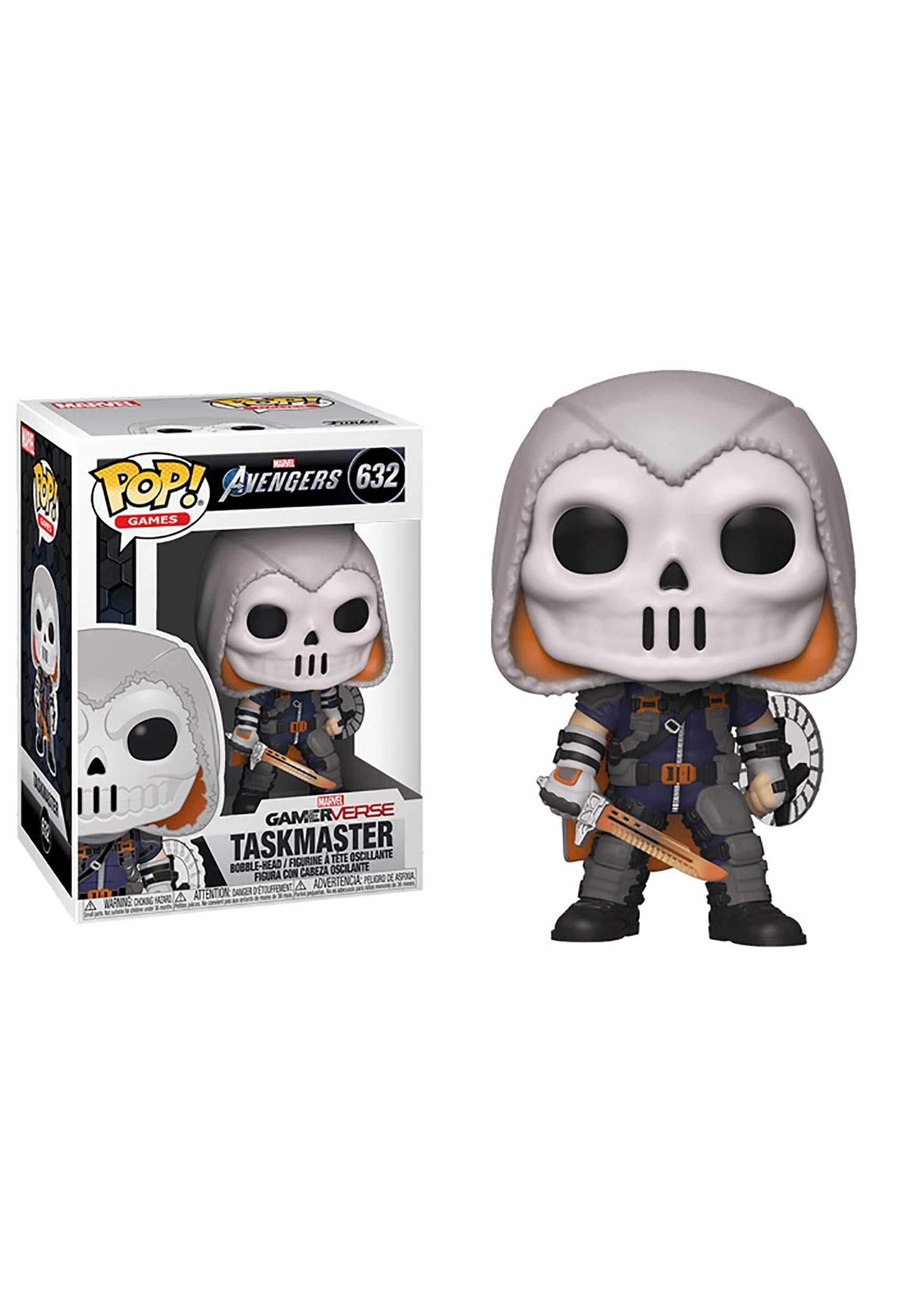 Funko Pop! Marvel: Marvel Avengers Game - Taskmaster - Collectable Vinyl Figure - Gift Idea - Official Merchandise - Toys for Kids & Adults - Video Games Fans - Model Figure for Collectors