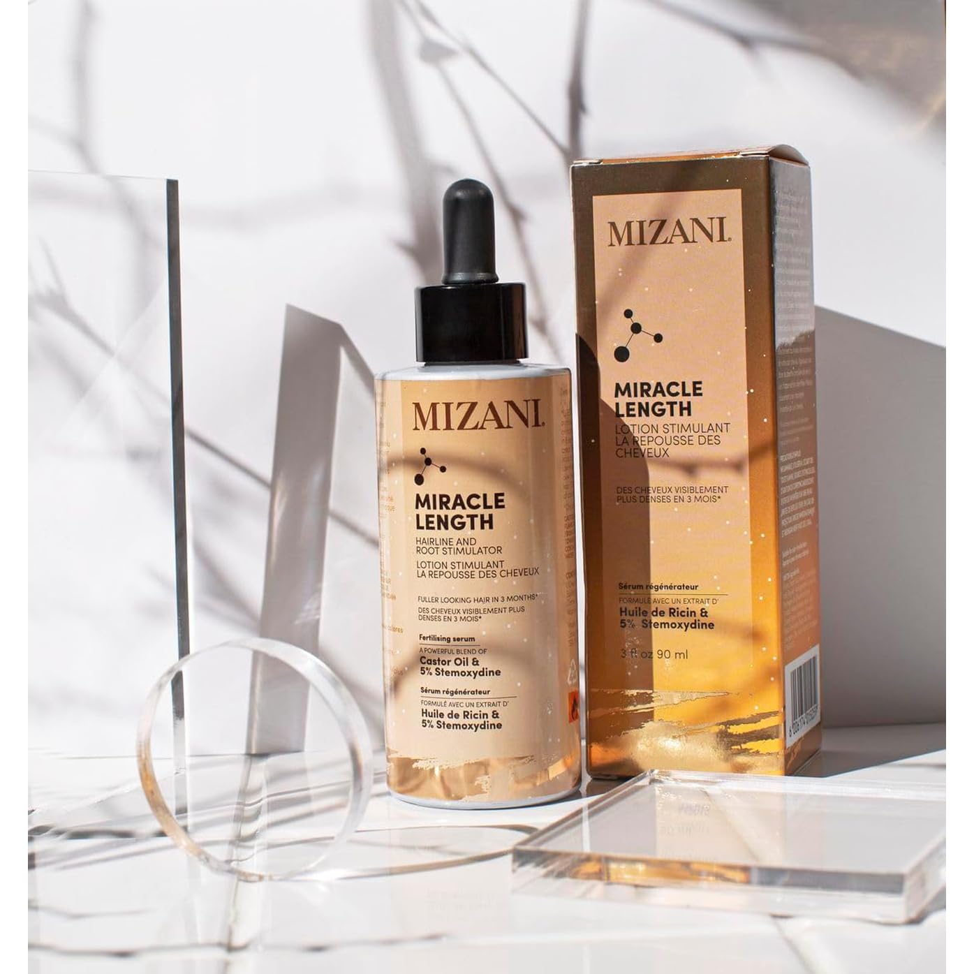 Mizani Anti Hair Loss Serum, Strengthening and Thickening Treatment, For Healthier-Looking Hair - Image 4