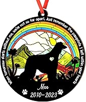 Vista 98 de Adorno de atrapasoles de setter irlandés personalizado, adorno de Navidad de Setter irlandés, regalo para perro amante, setter irlandés