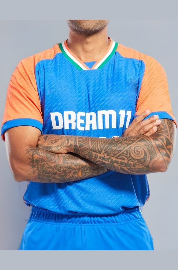 Sports India T20 Jersey 2024 World Cup (Kid's,Boy's,& Men's) L1108