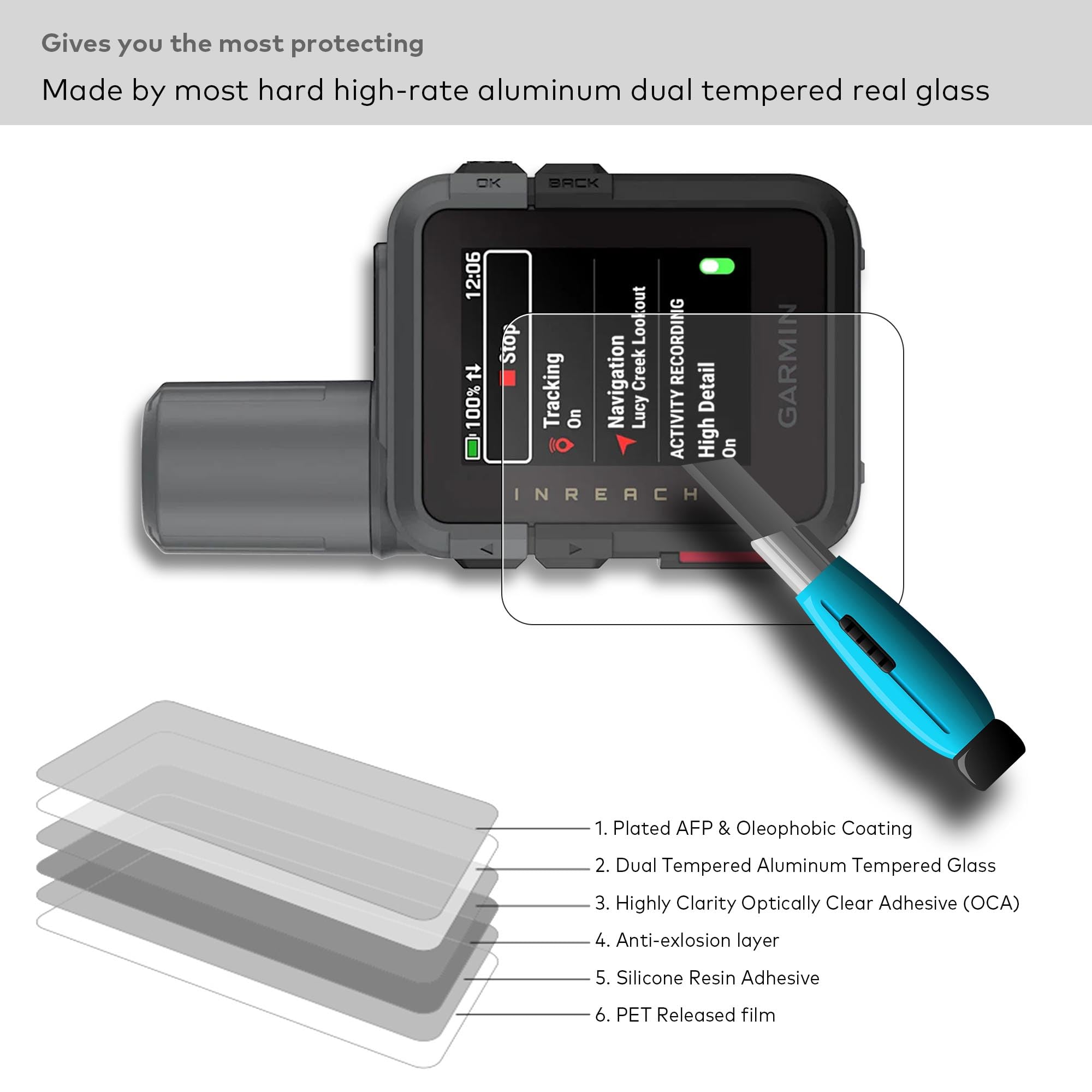 Custodia in silicone per Garmin inReach Mini 3 antiurto antiscivolo