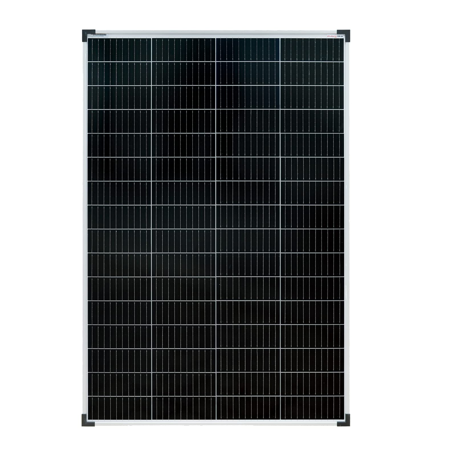 ECO-WORTHY Monokristallijn zonnepaneel, 480 W, 18 V, 4 stuks, 120 W zonnepaneel, ideaal voor het opladen van 12 V batterijen, voor camper, tuin, camper, boot en dak van het huis