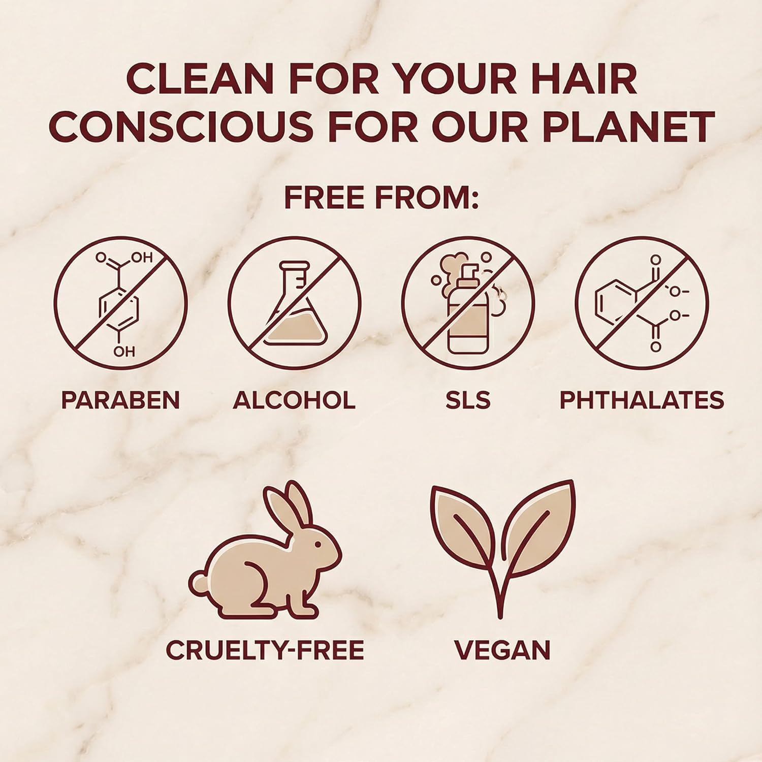 Shampoo and Conditioner Set for Thinning Hair Care & Thickening - Rosemary Shampoo and Conditioner for Women & Men with Biotin, Ganoderma Lucidum, Free of Parabens & Phthalates, Gently Cleanse - Image 7