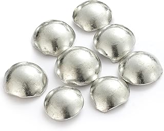8oz Hemisphere Cerrosafe Metal | Low-Melting Point 158-190 Bismuth-Based Alloy Ingot | Ideal for Barrel, Measuring, Chamber Casting | Easy to Melt, Compatible with Wood's Metal Applications