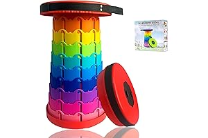 Jakuva Rainbow Collapsible Stool: The Portable, Ultra-Durable Outdoor Companion