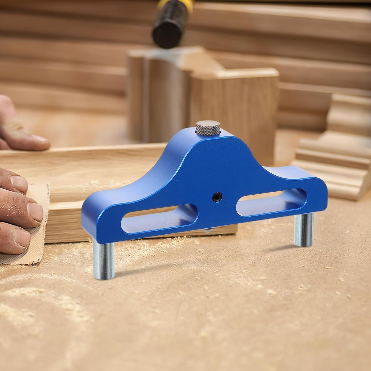 1pc Woodworking Scribe Marker Tool Gauge for Precise Marking for Woodworking Projects Random Easy Storage