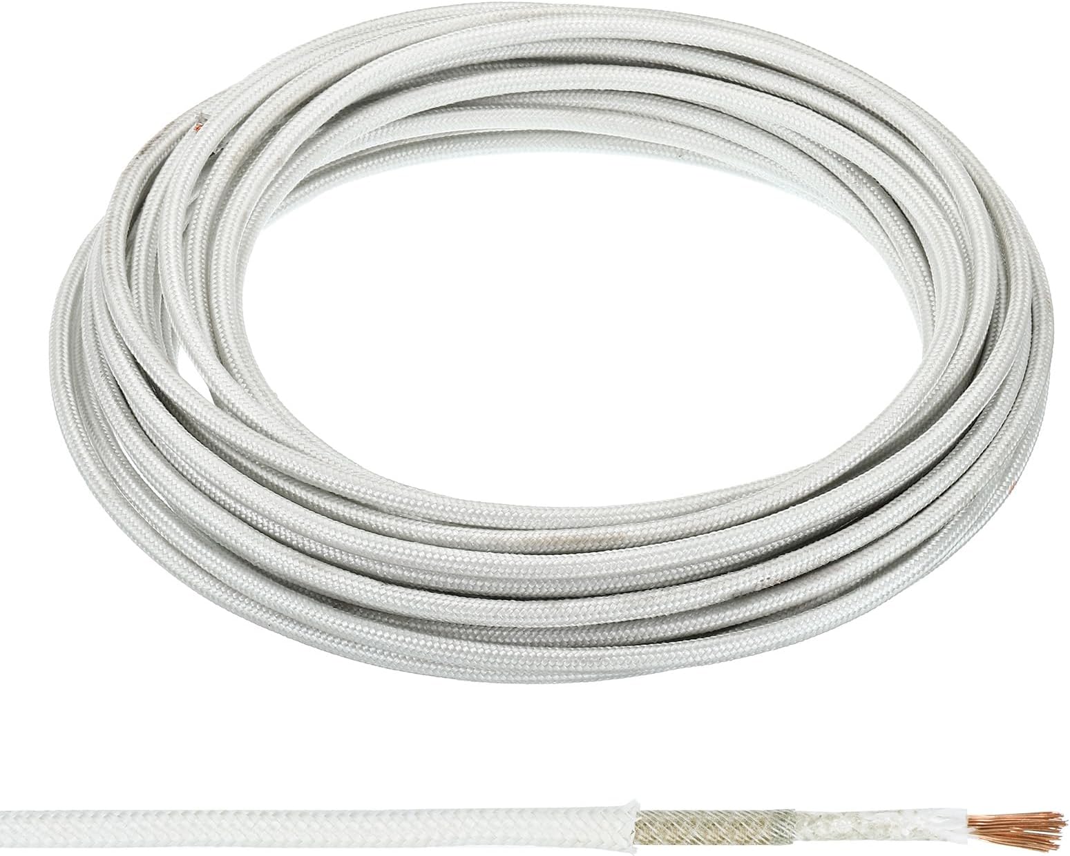 High temperature wire,14 AWG, 25' roll. by Radix - Electrical Wires ...
