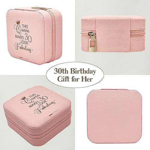 Miniatura 4 de ZomefinKiu Mini caja de almacenamiento de joyería de 30 cumpleaños para mujer, botella de perfume recargable de 30 cumpleaños, regalo para mujer de