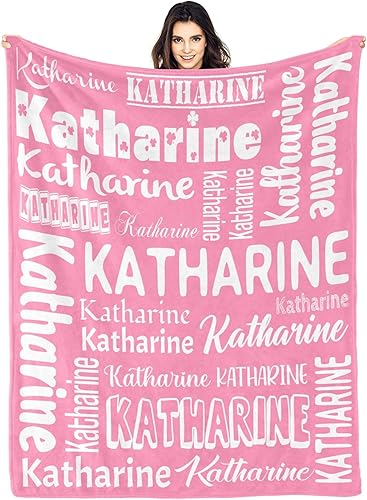 Mantas personalizadas con nombre para bebés, niños y niñas, manta personalizada para adultos y niños, manta personalizada con monograma, regalos